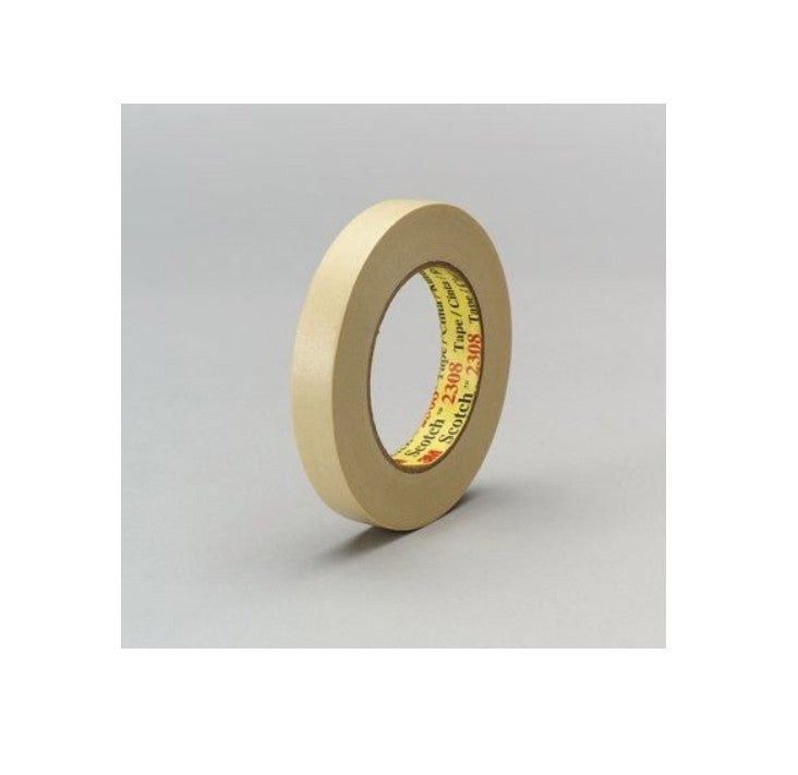 3M MMM.6548 MASKING TAPE #2308 2IN X 60YDS 24CS DISC'D