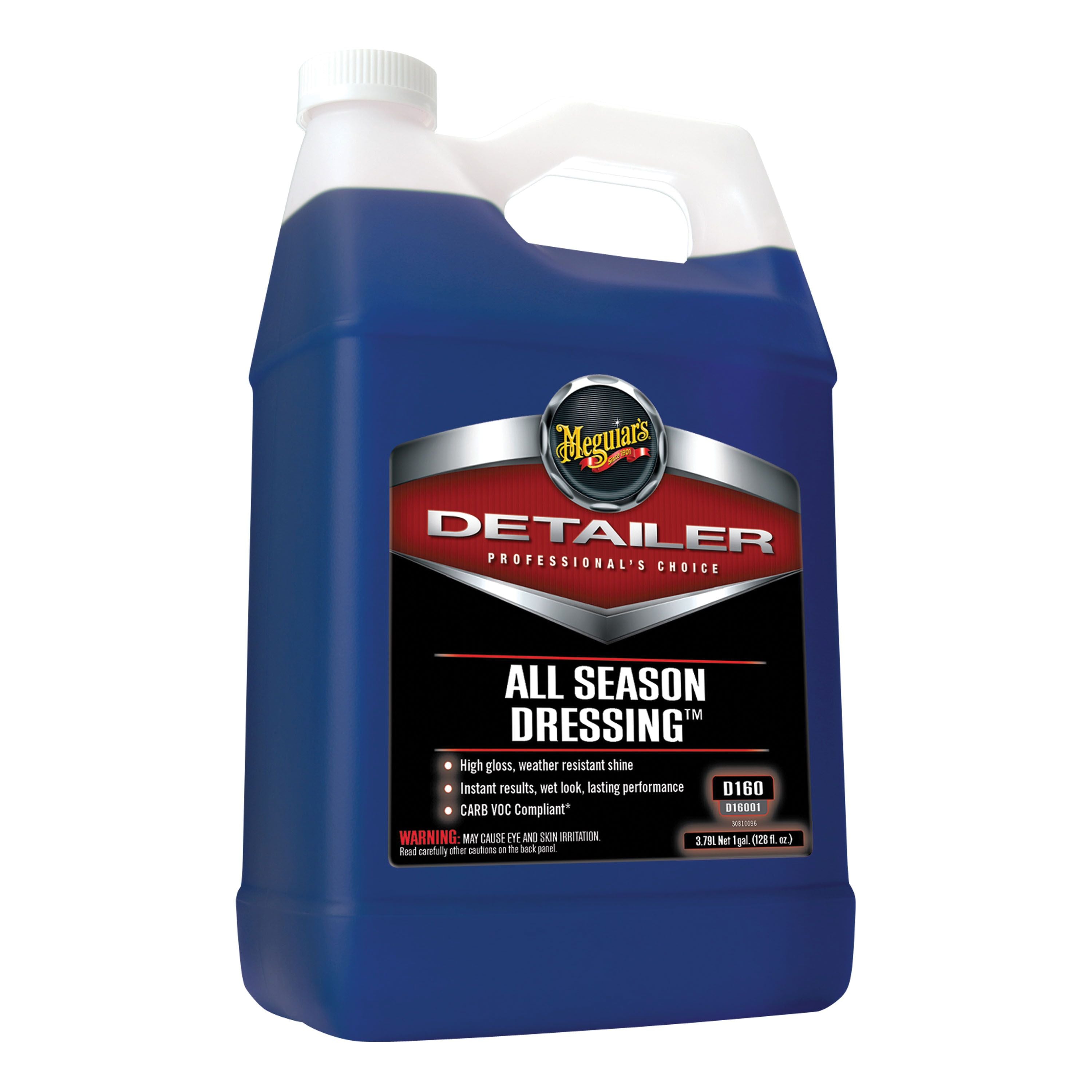 Meguiar's D-16001 All-Season Dressing for High Gloss Rubber & Plastic Gallon