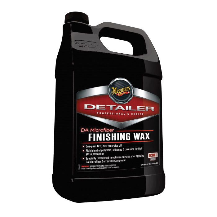 Meguiars D30101 DA Microfiber Finishing Wax - 1 Gallon
