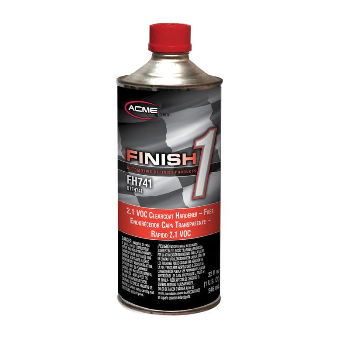 Acme Finish 1 FH741-4 Fast 2.1 VOC Clearcoat Hardener (Quart)