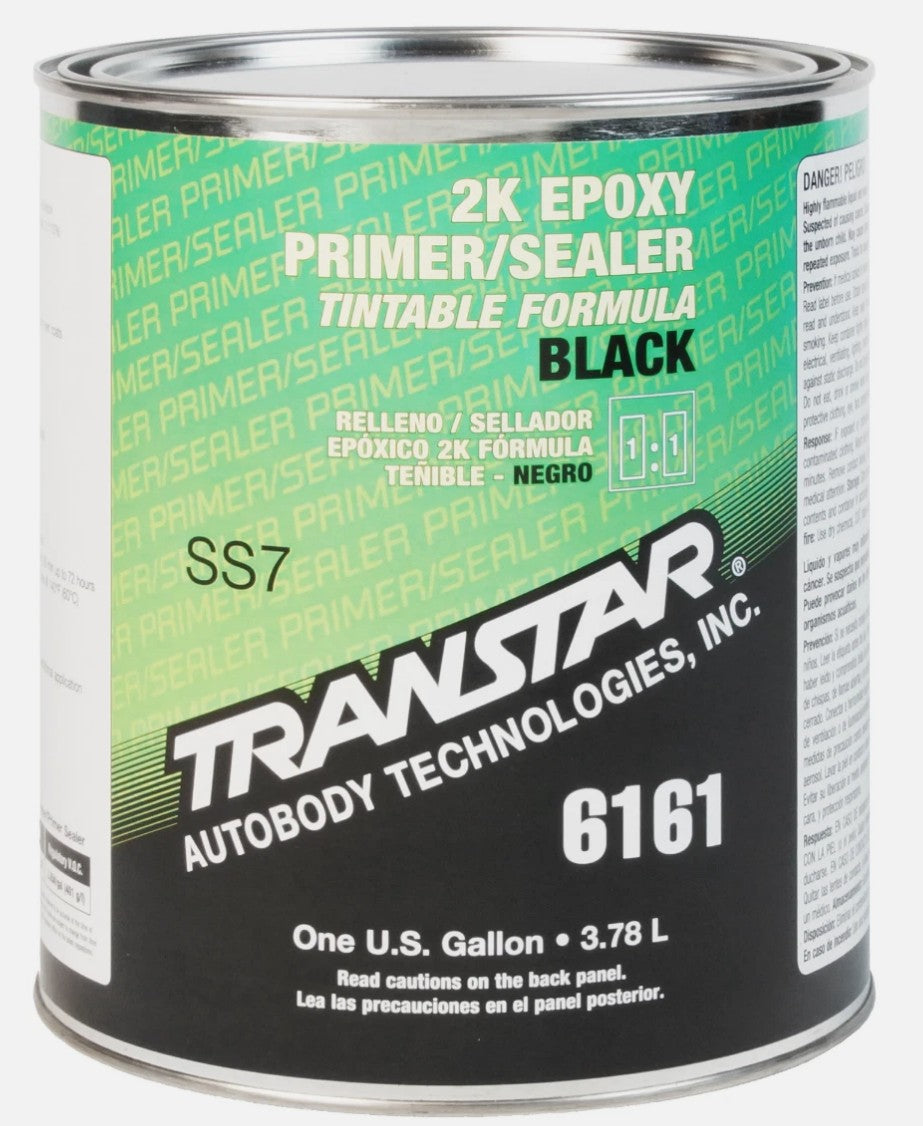 Transtar 6161 2K Epoxy Primer Sealer/Groundcoat Black (Gallon)