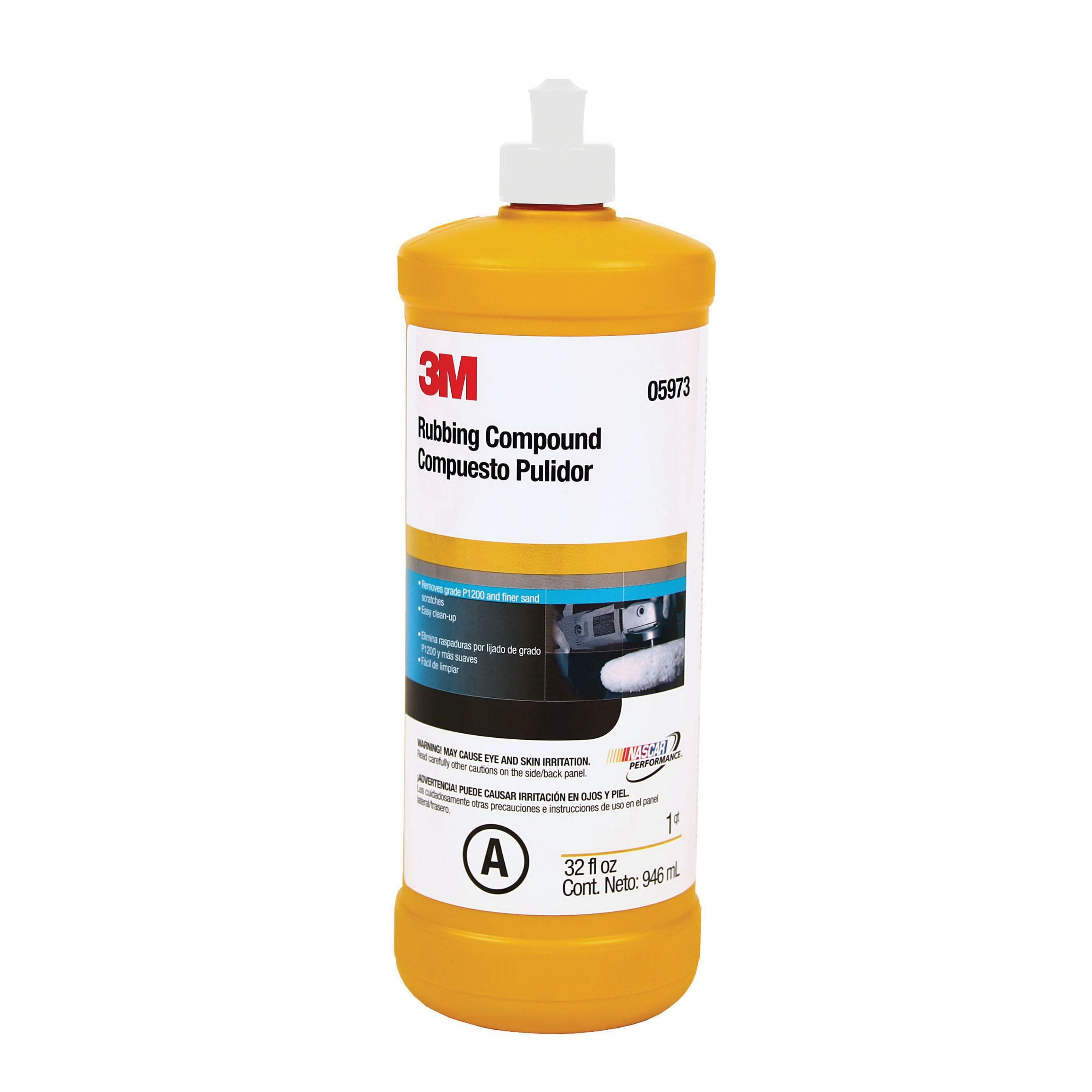 3M Rubbing Compound Liquid 1 Quart 05973