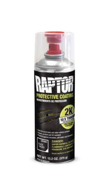 U-POL Gray,  Raptor 2K Basalt Bed liner, Aerosol 4884