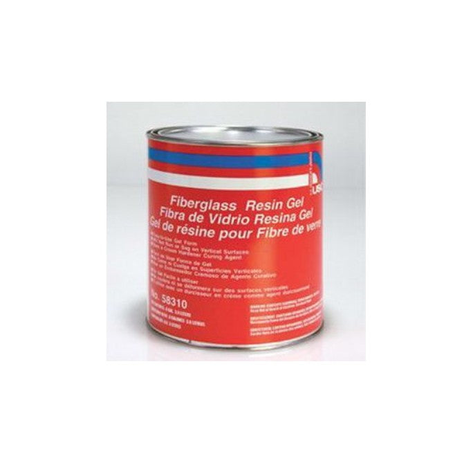 USC.58320 US Chemical 58320 Fiberglass Resin Gel, 1 qt, Purple, Liquid
